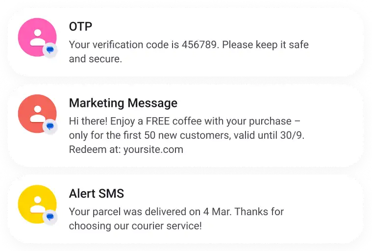 Philippines SMS API samples: OTP, broadcast messages, and SMS marketing via MoceanAPI